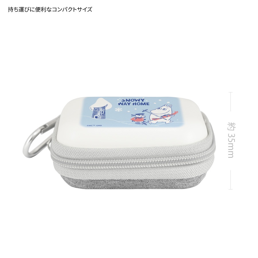 ムーミン【SNOWY WAY HOME】 ガジェットポーチSS