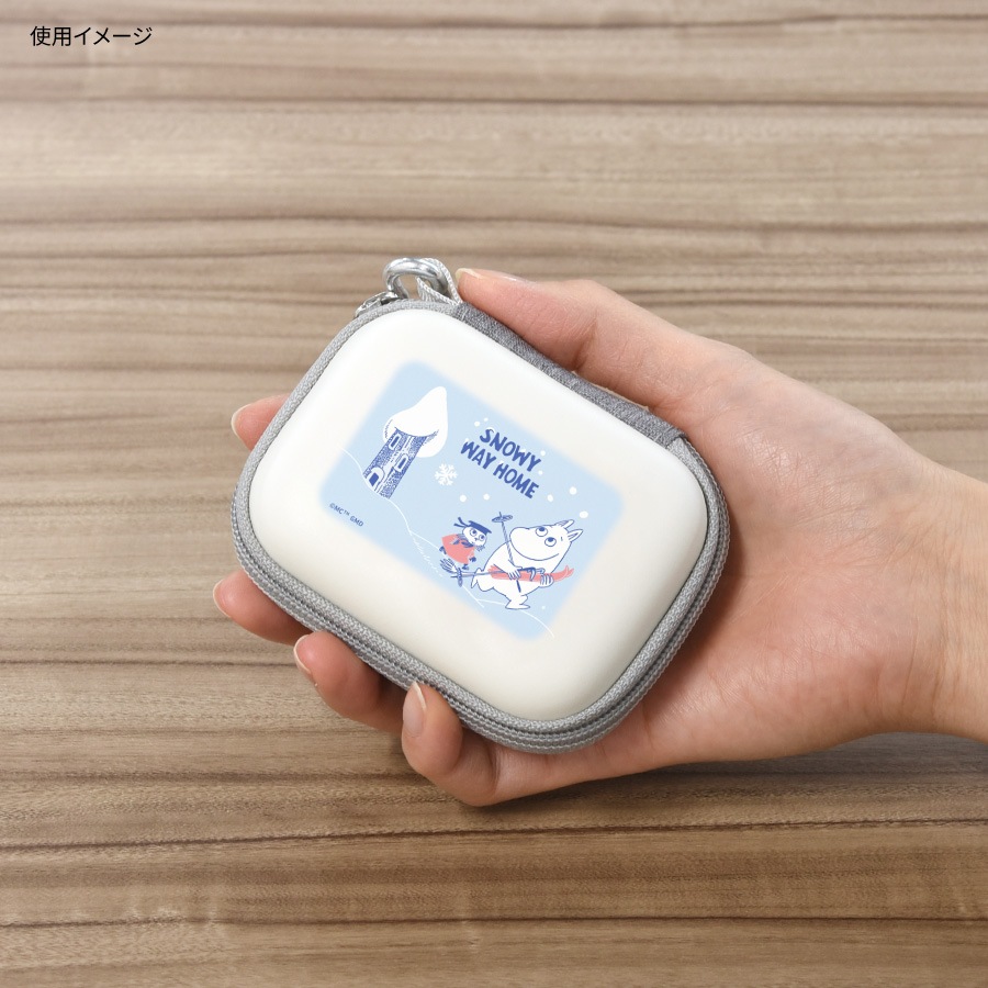 ムーミン【SNOWY WAY HOME】 ガジェットポーチSS