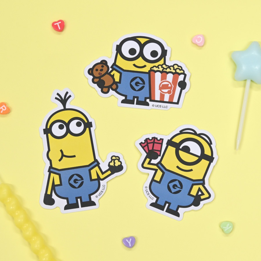 『怪盗グルー／ミニオンズ』シリーズ モバイルステッカー