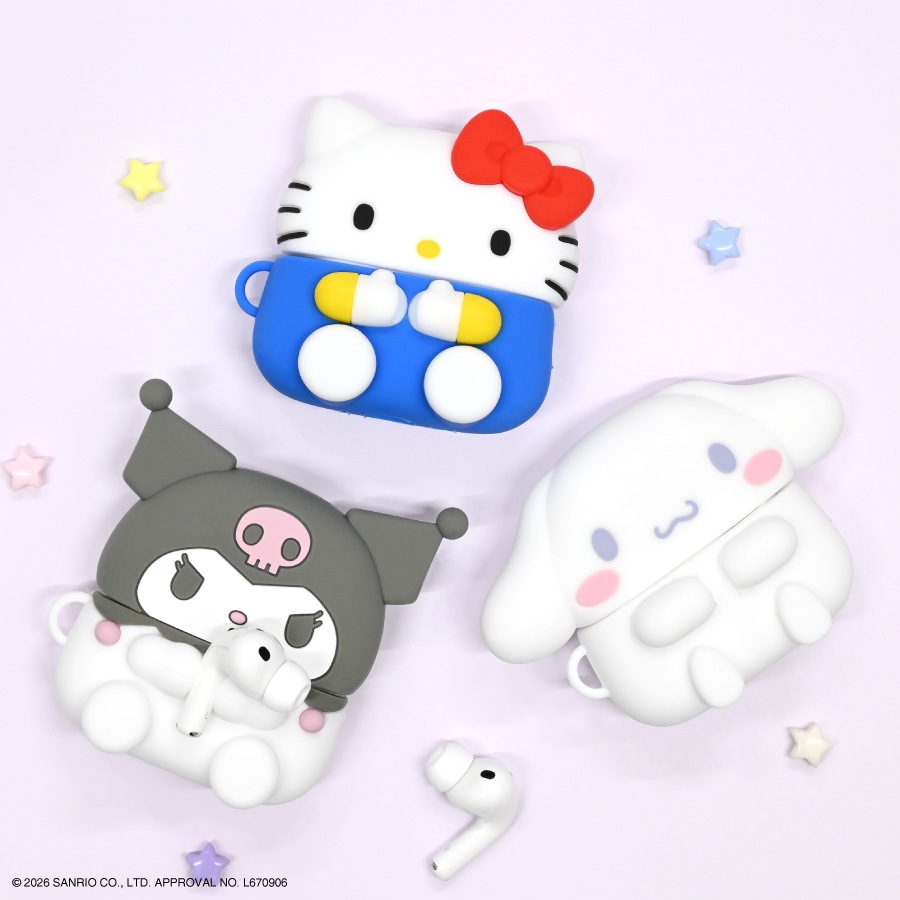 サンリオキャラクターズ AirPods Pro 3 対応 シリコンケース