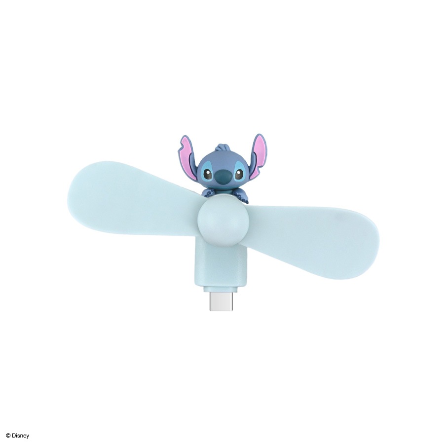 ディズニーキャラクター ／ コネクタ付き ミニクールファン （USB Type-C）