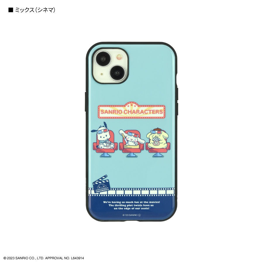 サンリオキャラクターズ IIIIfit iPhone15 Plus / 14 Plus 対応 ケース