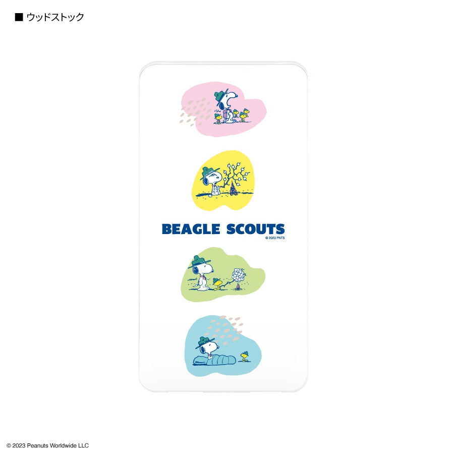 ピーナッツ スヌーピー USB / USB Type-C 4000mAh リチウムイオンポリマー充電器 2.1A