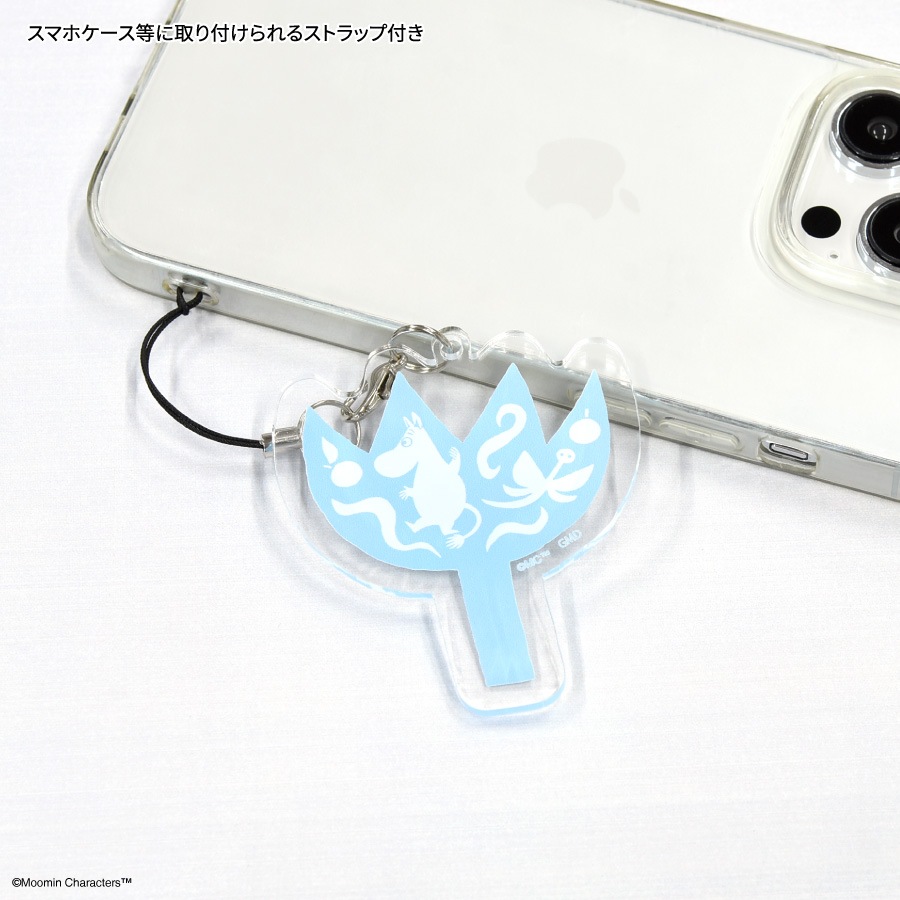 ムーミン 80周年 モバイルアクリルストラップ Lサイズ