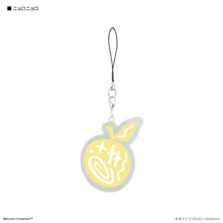 ムーミン 80周年 モバイルアクリルストラップ Lサイズ