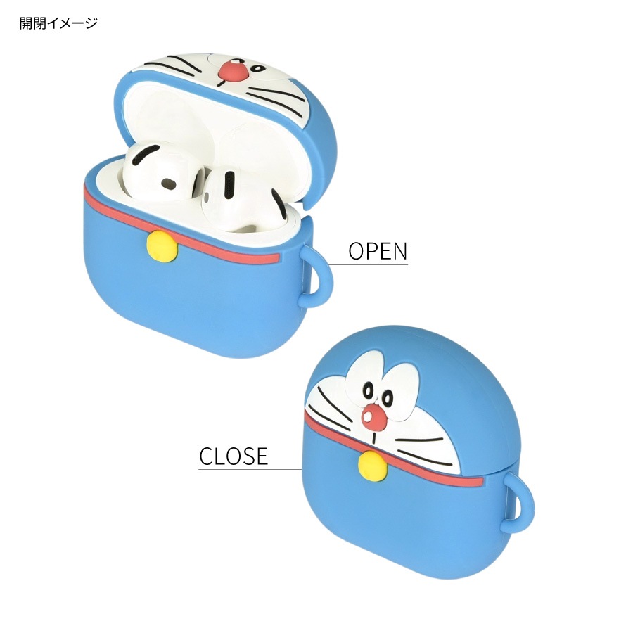 ドラえもん AirPods 4 対応 シリコンケース | た行,ドラえもん