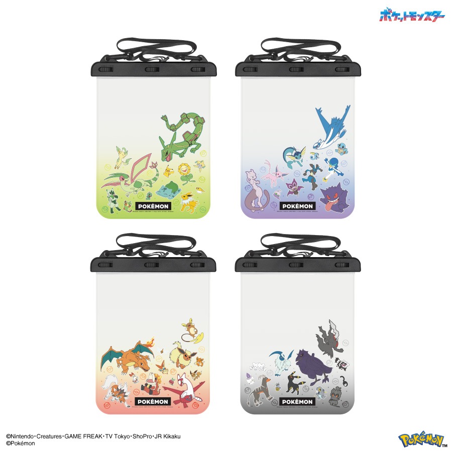 ポケットモンスター タブレット対応 防水ポーチ