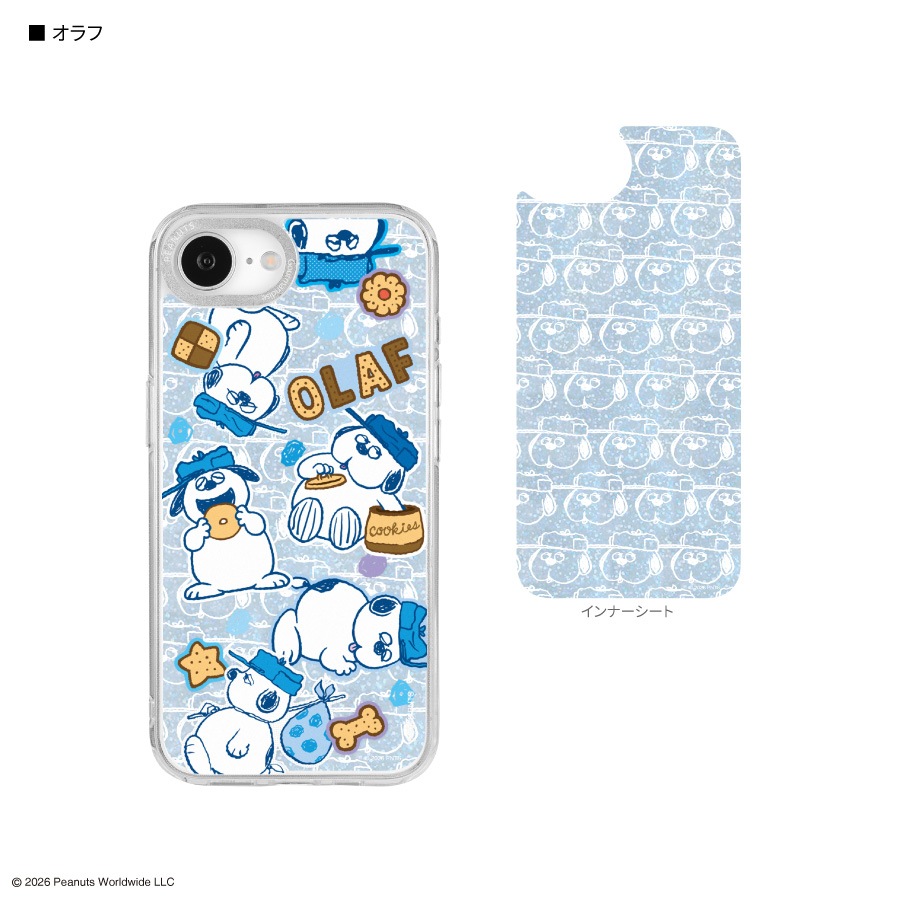 ピーナッツ スヌーピー Camera Frame iPhone17e / 16e 対応 ケース