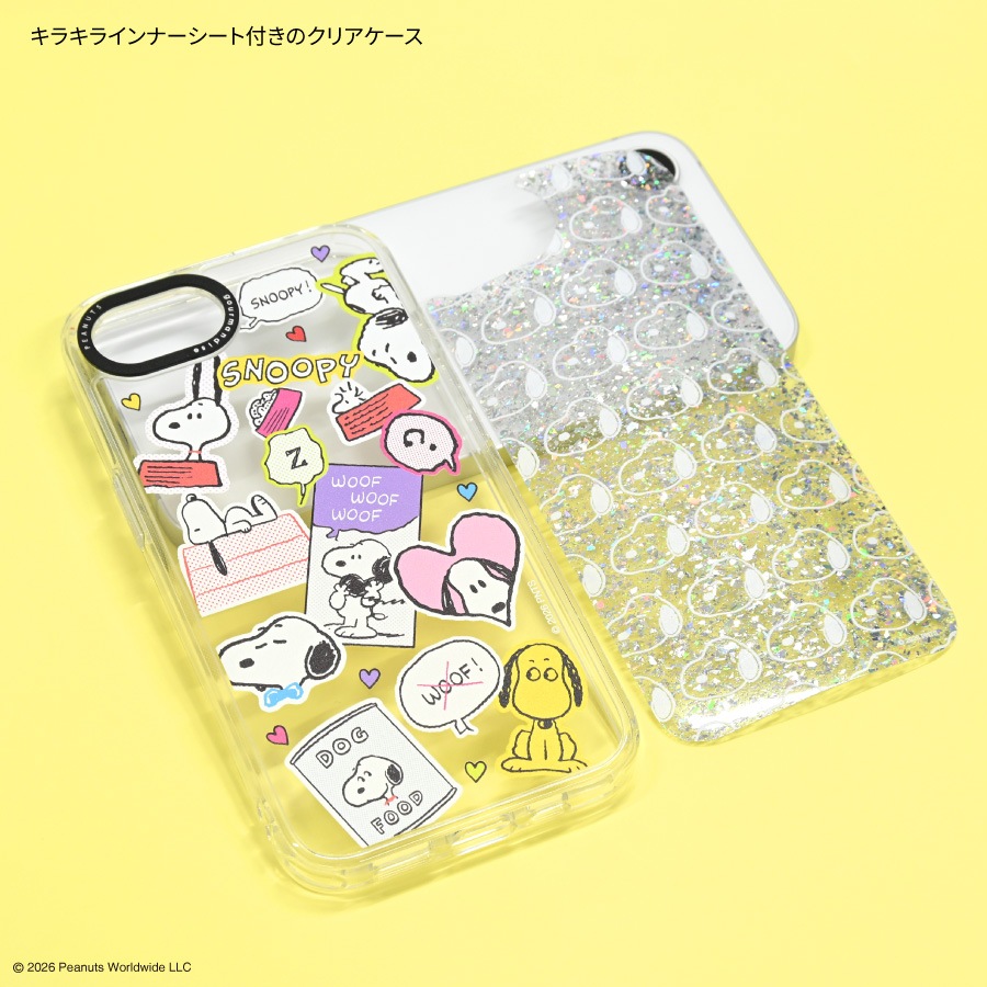 ピーナッツ スヌーピー Camera Frame iPhone17e / 16e 対応 ケース