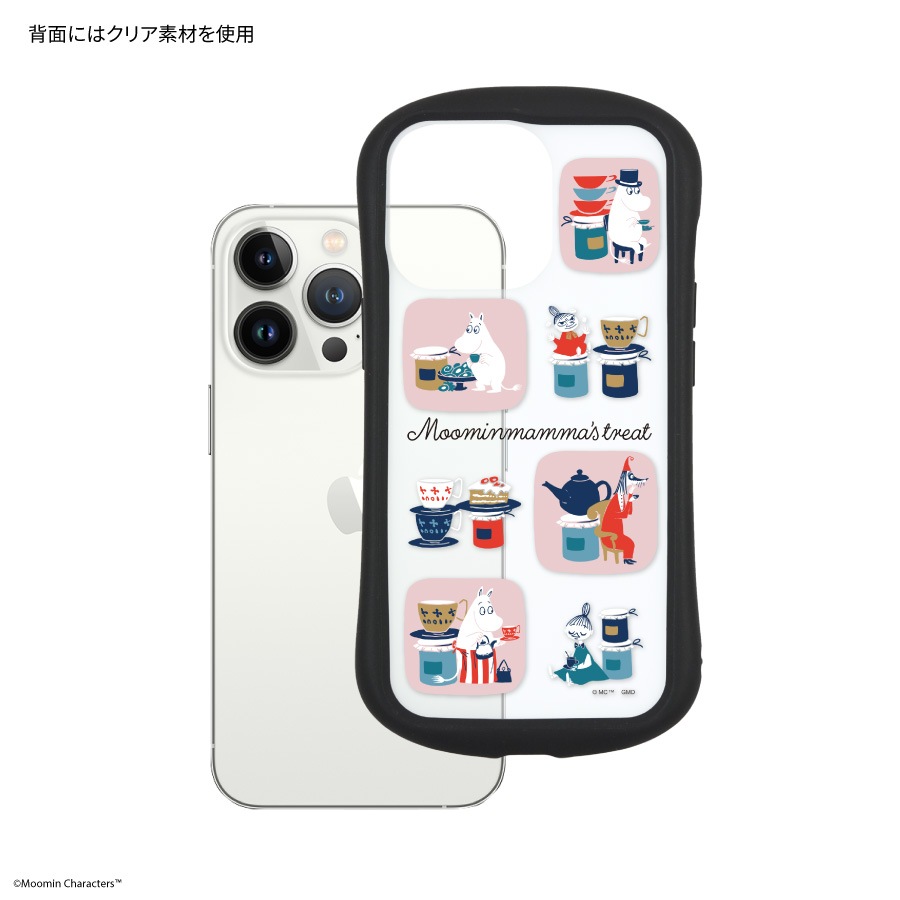 ムーミン【Moomin mamma's treat】　iPhone13 Pro対応 ハイブリッドクリアケース