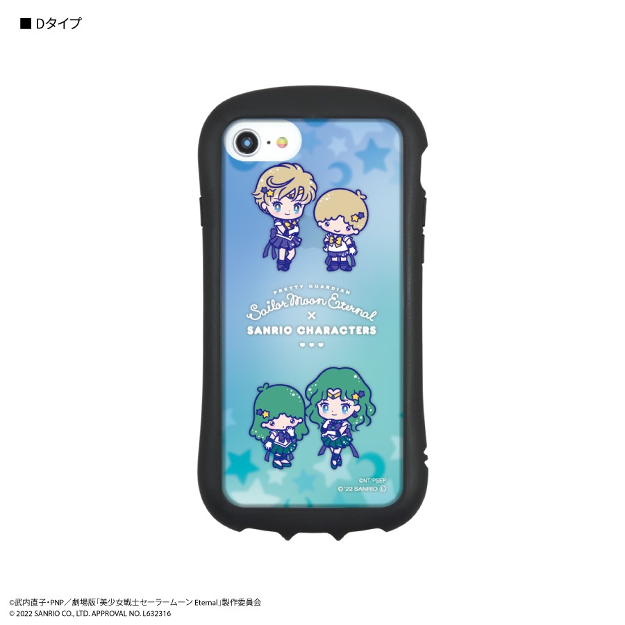 劇場版「美少女戦士セ－ラームーンEternal」×サンリオキャラクターズ　iPhoneSE(第3世代/第2世代)/8/7/6s/6対応 ハイブリッドクリアケース