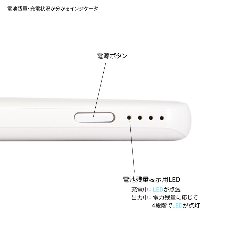 タマ＆フレンズ USB/USB Type-C 4000mAh リチウムイオンポリマー充電器 2.1A