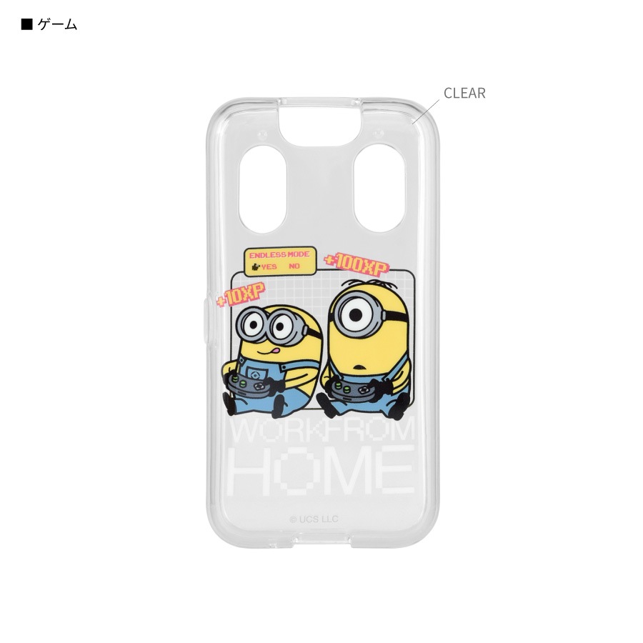 『怪盗グルー／ミニオンズ』シリーズ docomo キッズケータイ KY-41C 対応 ソフトケース