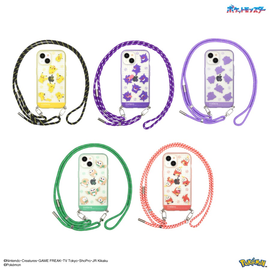 ポケットモンスター IIIIfit Loop iPhone15 / 14 / 13 対応 ケース