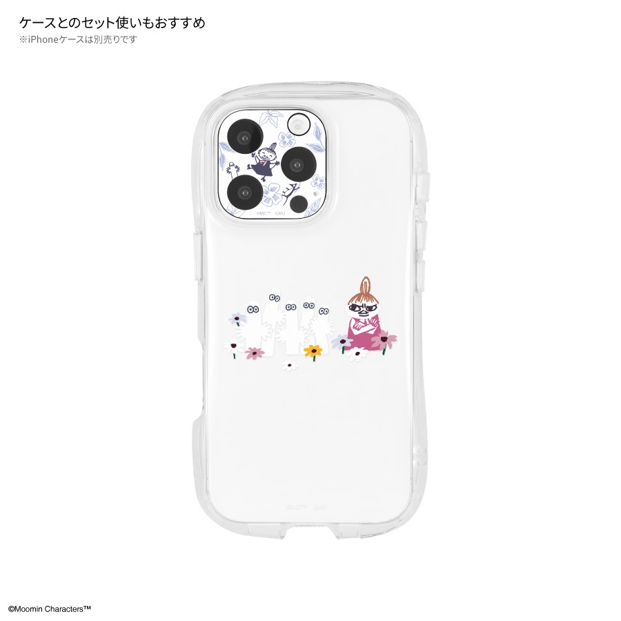 ムーミン iPhone 16 Pro / 16 Pro Max / 15 Pro / 15 Pro Max / 14 Pro / 14 Pro Max 対応 カメラカバー