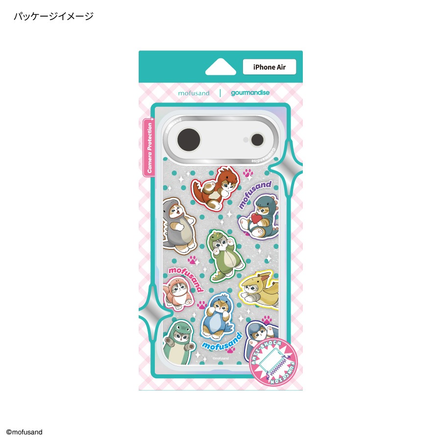 mofusand Camera Frame iPhone Air 対応 ケース