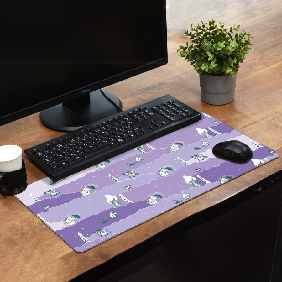 ムーミン【SNOWY WAY HOME】 デスクマット