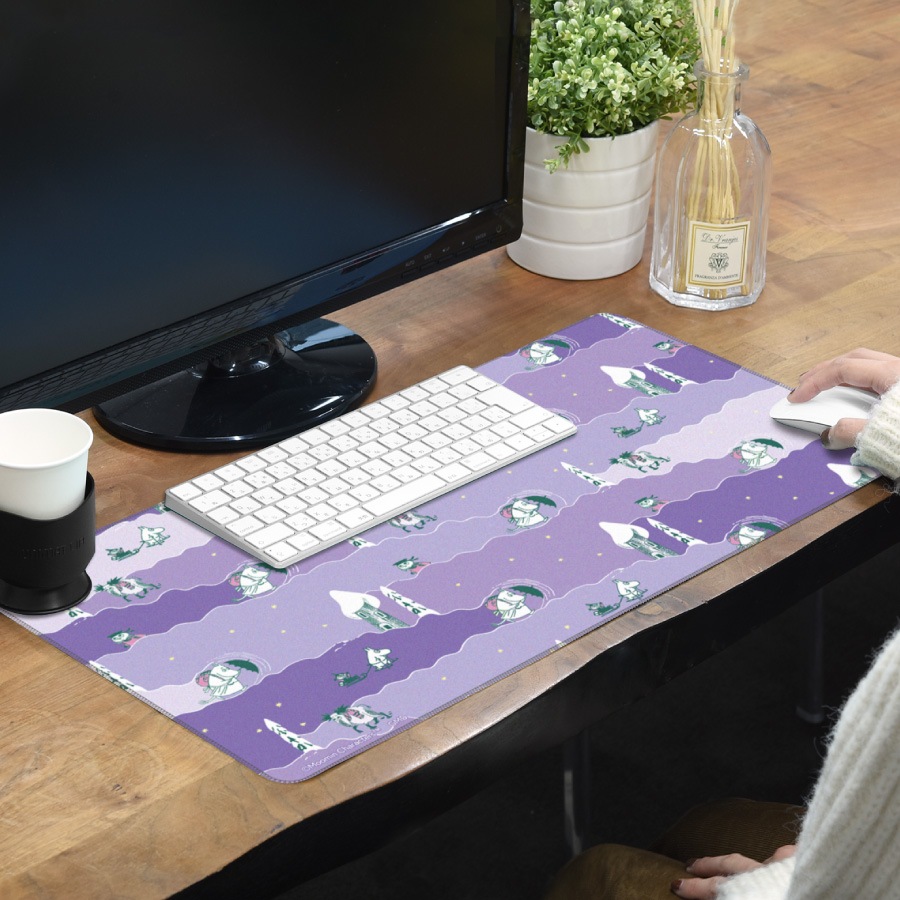 ムーミン【SNOWY WAY HOME】 デスクマット