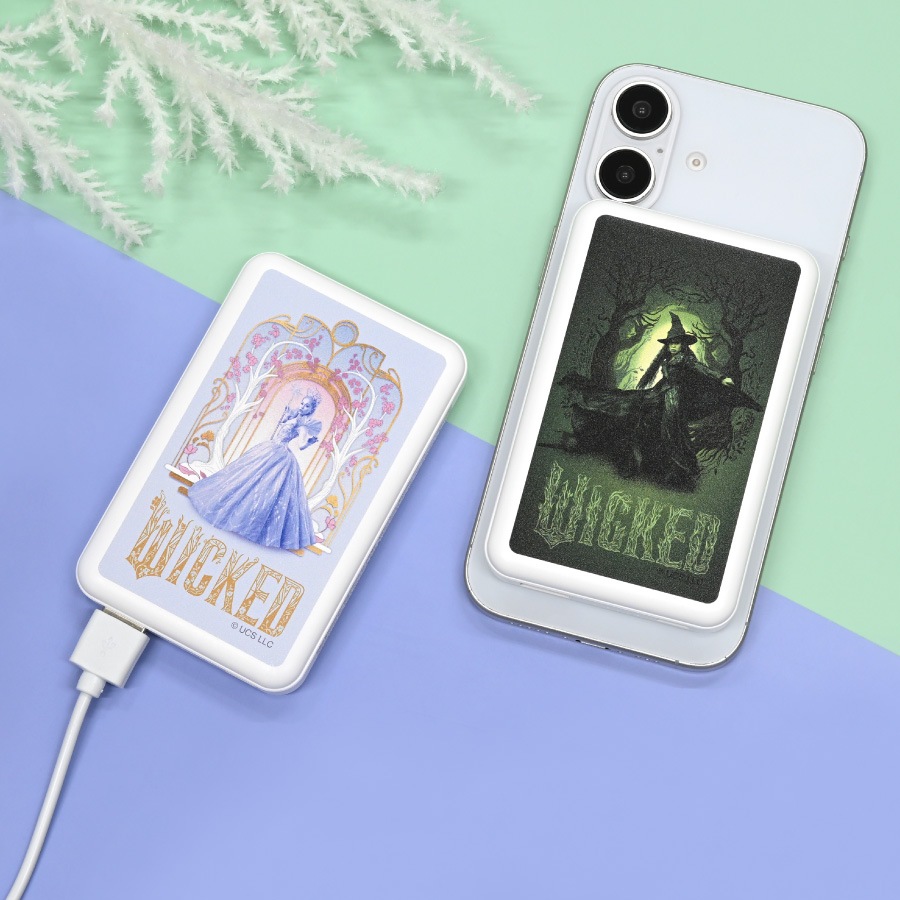 WICKED MagSafe 対応 ワイヤレスリチウム充電器 5000mAh