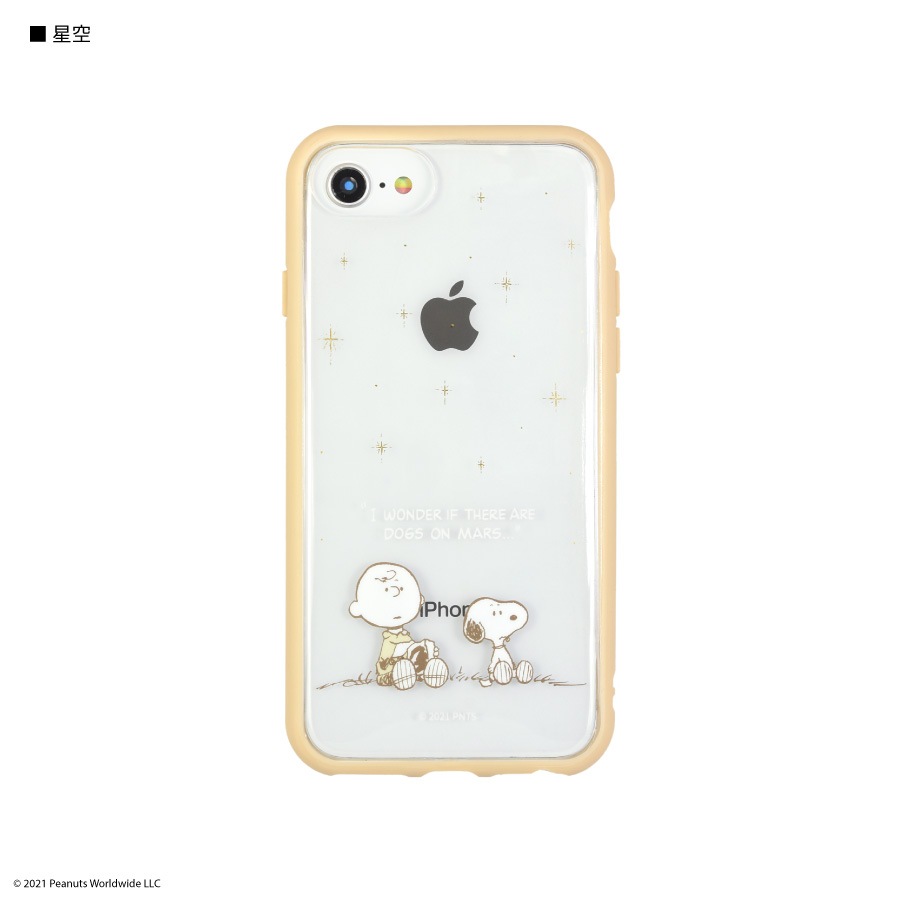 ピーナッツ　IIIIfit Clear iPhoneSE(第2世代)/8/7/6s/6対応ケース