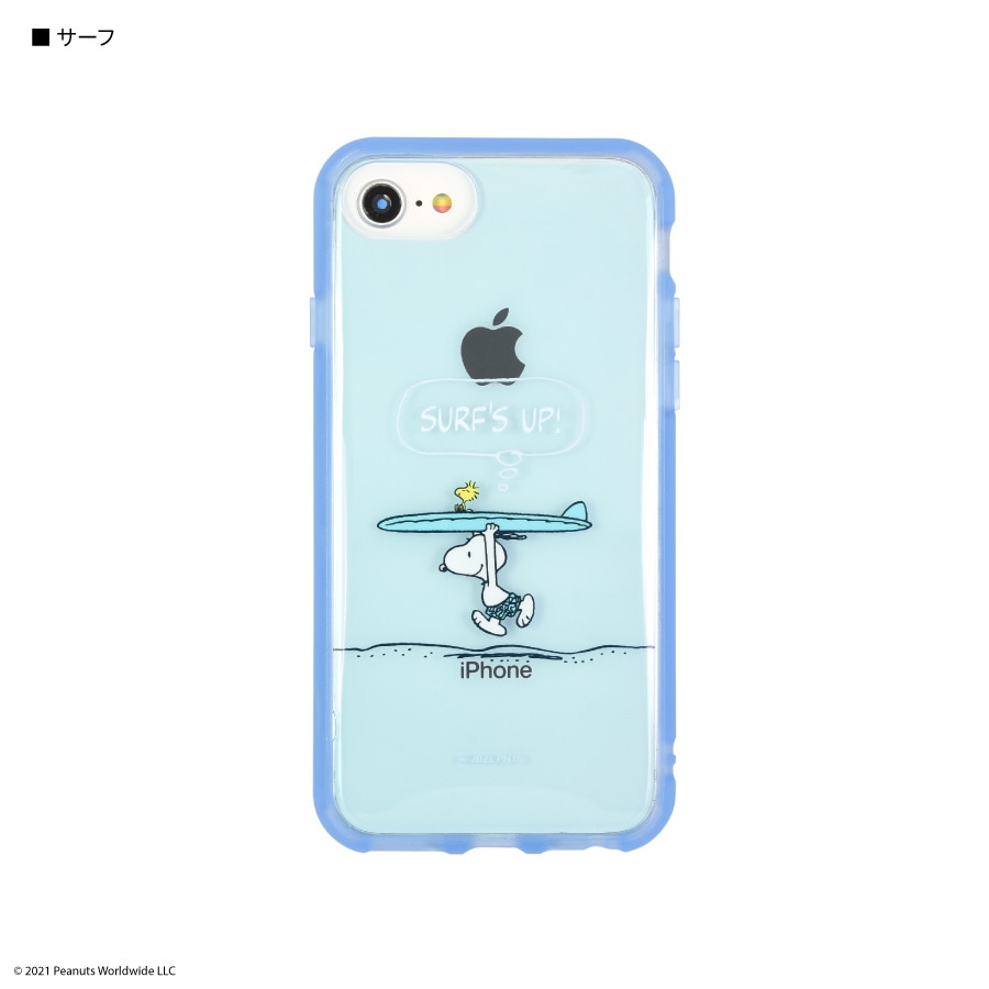 ピーナッツ　IIIIfit Clear iPhoneSE(第2世代)/8/7/6s/6対応ケース