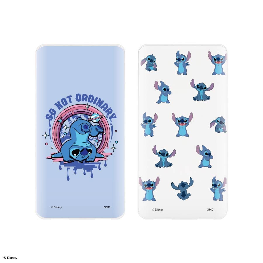 スティッチ／USB/USB Type-C 4000mAh リチウムイオンポリマー充電器2.1A