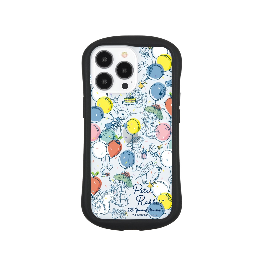 ピーターラビット iPhone13 Pro 対応 ハイブリッドクリアケース