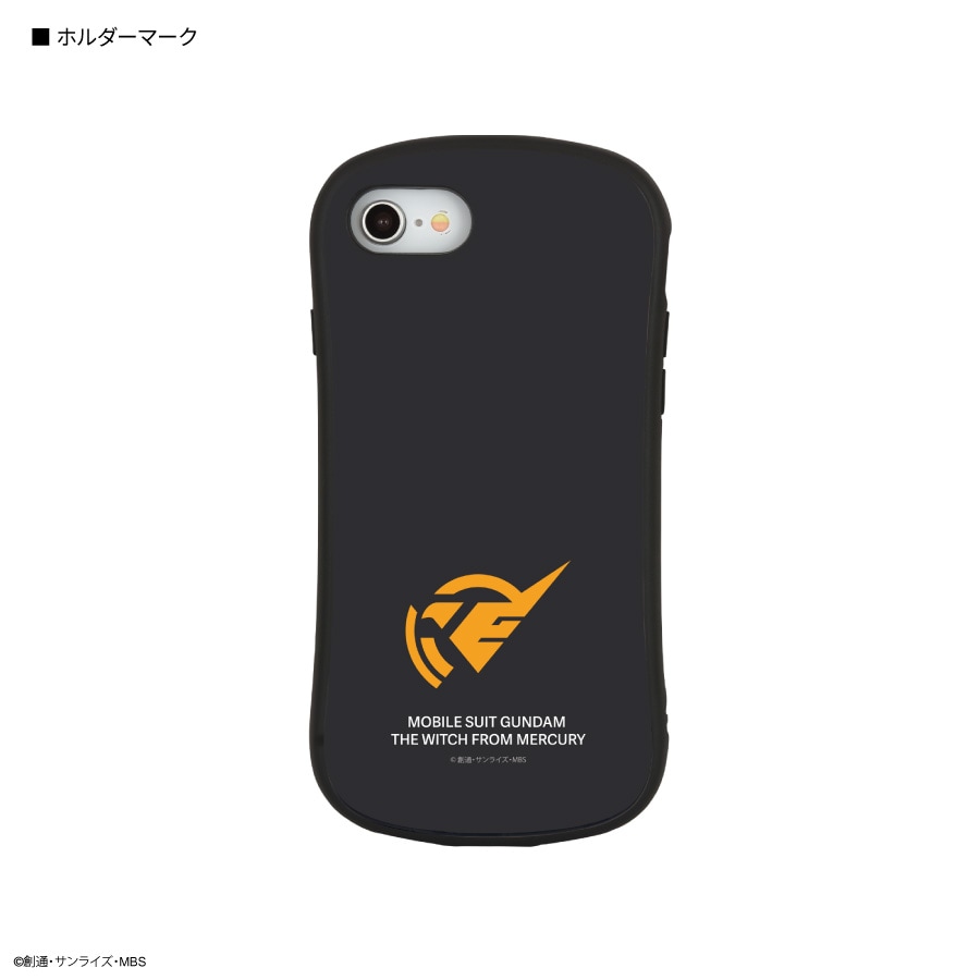 機動戦士ガンダム 水星の魔女 iPhoneSE(第3世代/第2世代)/8/7/6s/6対応 ハイブリッドガラスケース