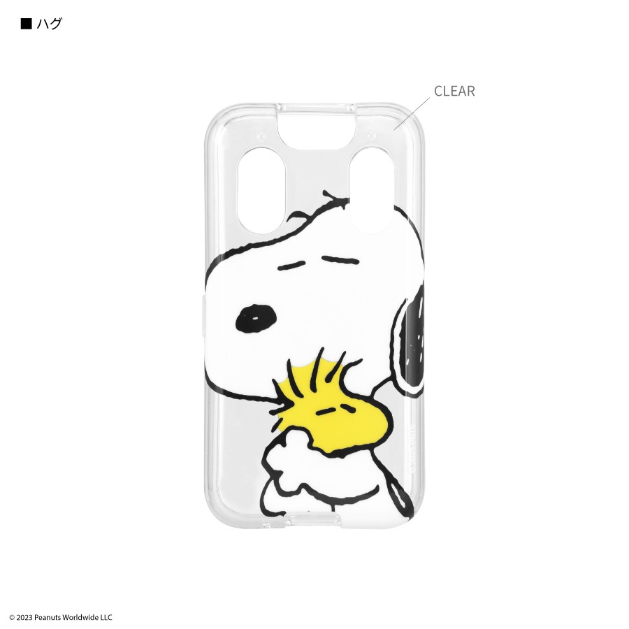 ピーナッツ docomo キッズケータイ KY-41C 対応 ソフトケース