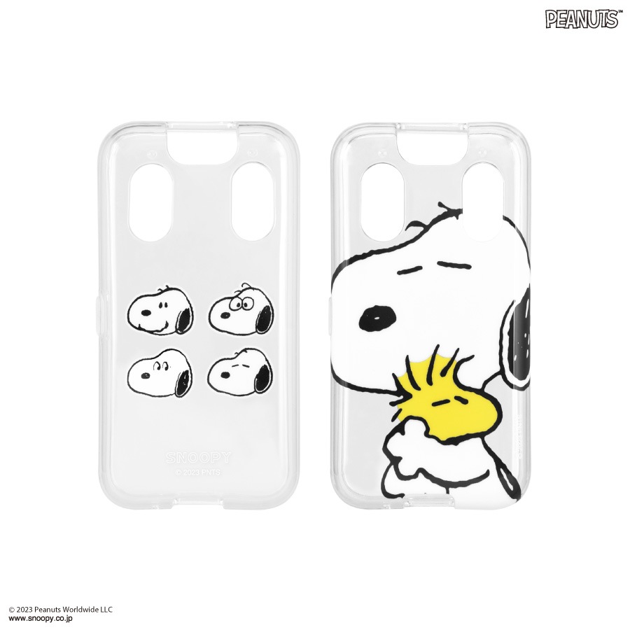 ピーナッツ docomo キッズケータイ KY-41C 対応 ソフトケース