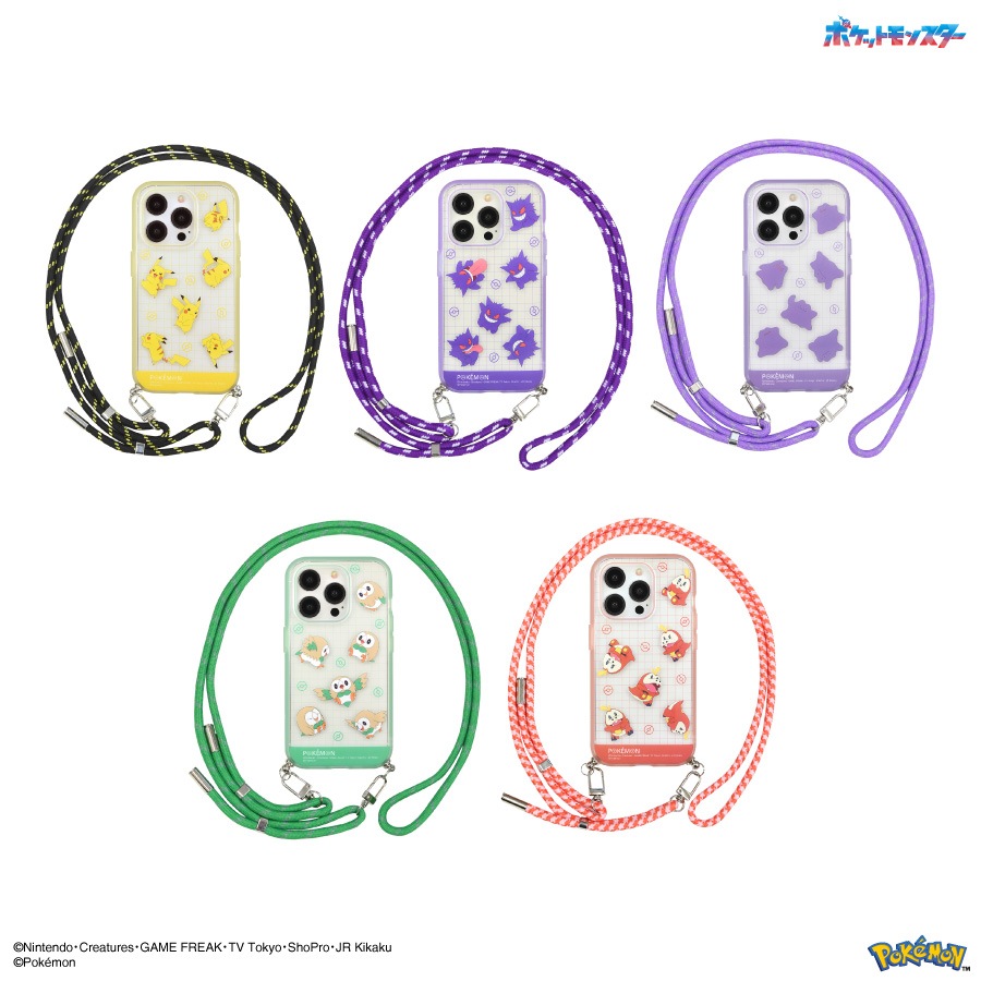 ポケットモンスター IIIIfit Loop iPhone15 Pro 対応 ケース