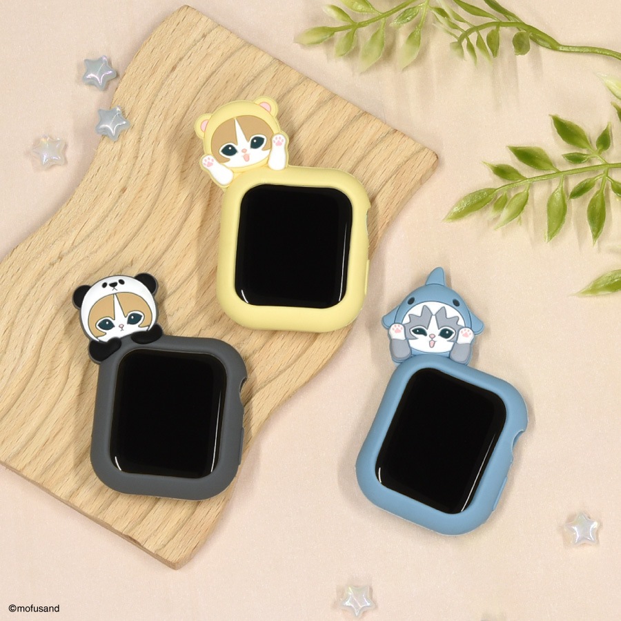 mofusand Apple Watch 41 / 40mm 対応 シリコンケース