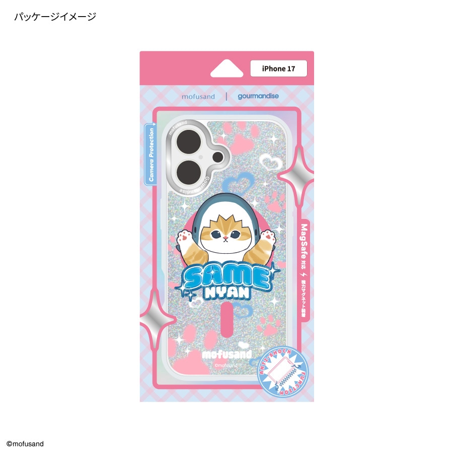 mofusand Camera Frame iPhone17 MagSafe 対応 ケース