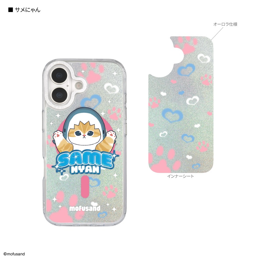 mofusand Camera Frame iPhone17 MagSafe 対応 ケース