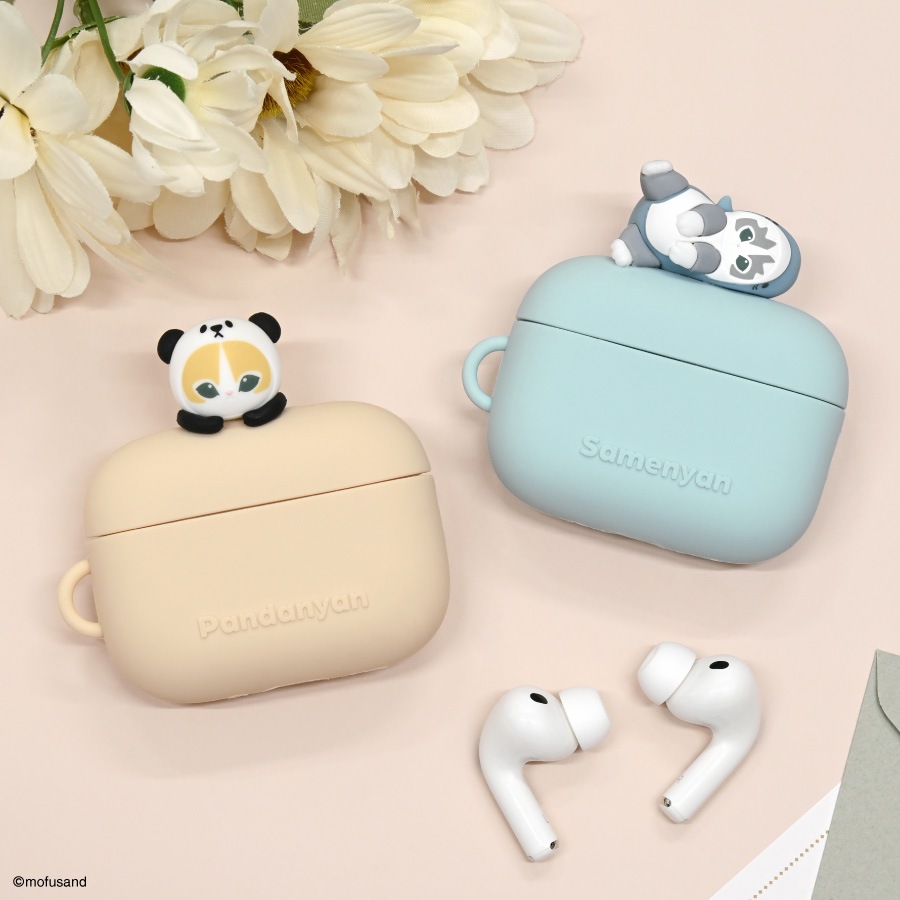 【ユキさん専用】Apple AirPods Pro 本体・シリコンケース付 7月下旬発売予定 mofusand AirPods Pro 3 対応 シリコンケース