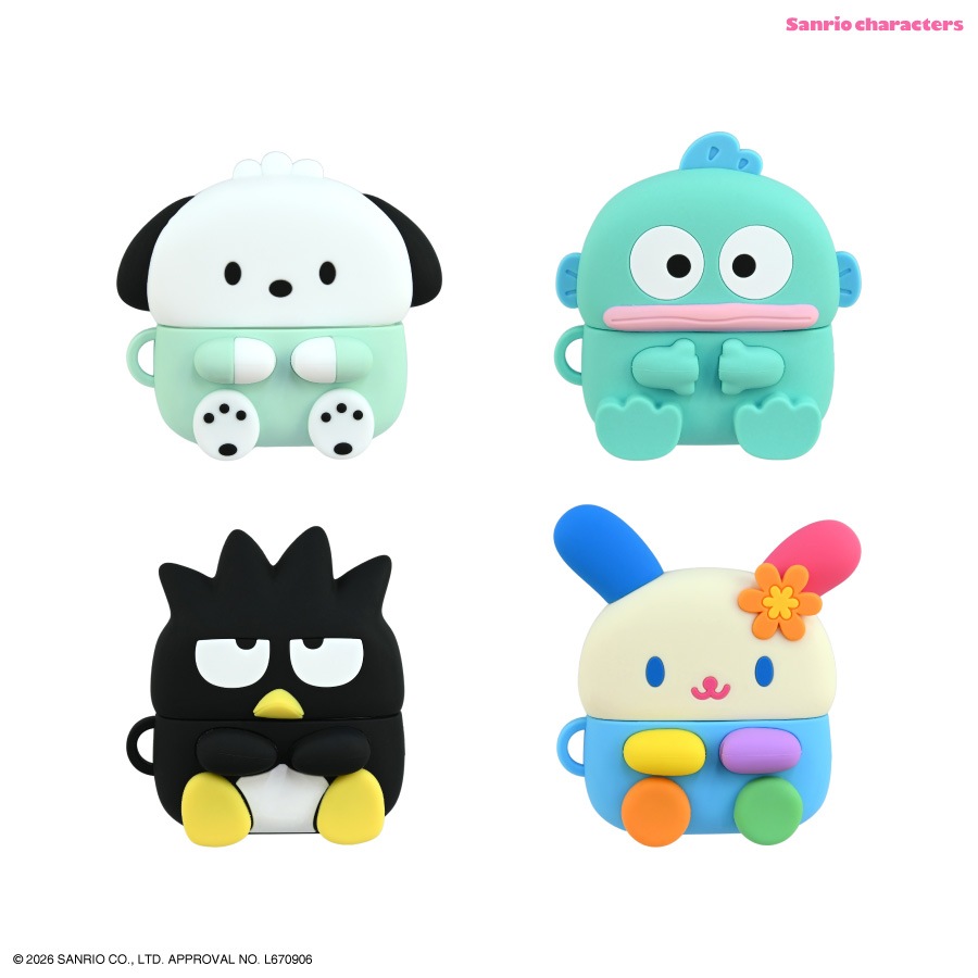 9月上旬発売予定　サンリオキャラクターズ AirPods Pro 3 対応 シリコンケース