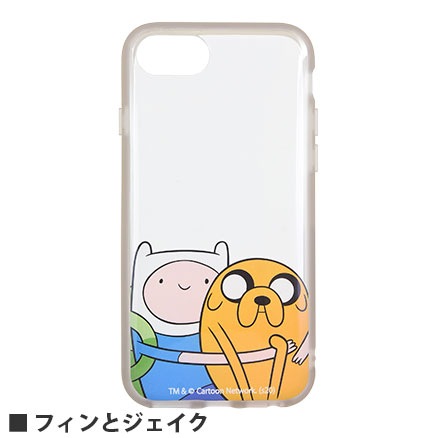 アドベンチャー・タイム  IIIIfit Clear iPhoneSE(第2世代)/8/7/6s/6 対応ケース