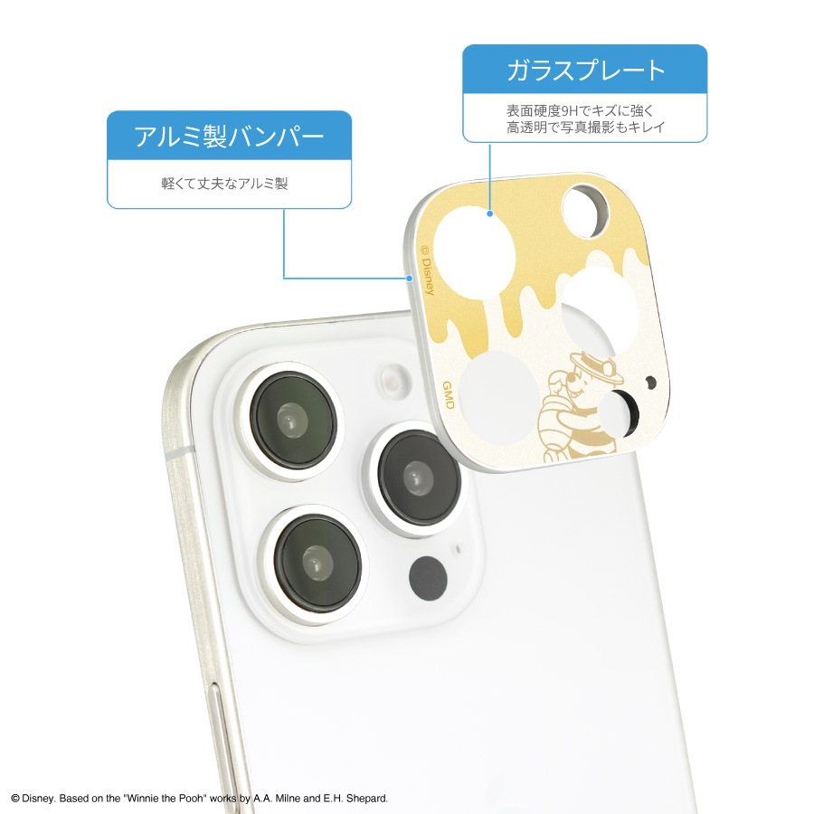 ディズニーキャラクター ／ iPhone 16 Pro / 16 Pro Max / 15 Pro / 15 Pro Max / 14 Pro / 14 Pro Max 対応 カメラカバー