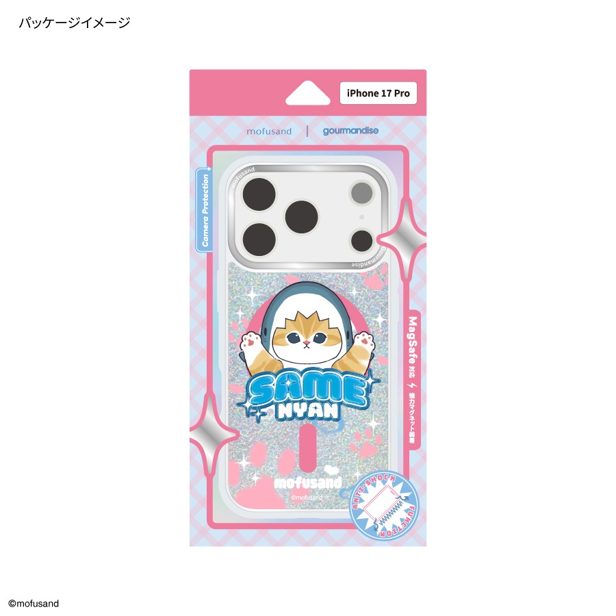 mofusand Camera Frame iPhone17 Pro MagSafe 対応 ケース