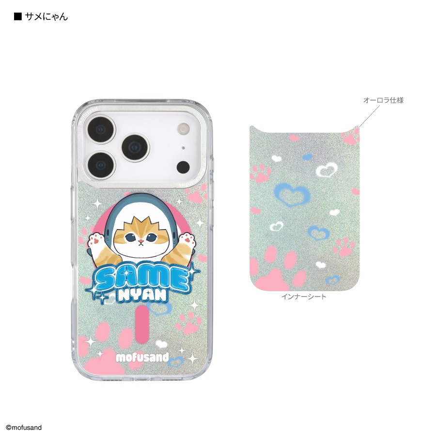 mofusand Camera Frame iPhone17 Pro MagSafe 対応 ケース