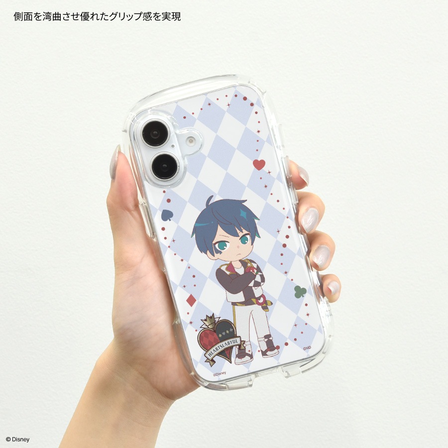 2026年1月下旬発売予定　ディズニー ツイステッドワンダーランド iPhone16 対応 3way クリスタルクリアケース