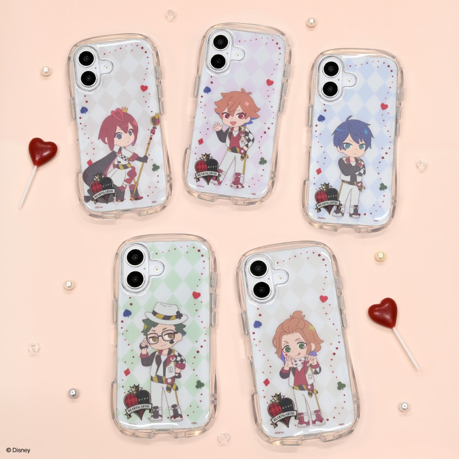 2026年1月下旬発売予定　ディズニー ツイステッドワンダーランド iPhone16 対応 3way クリスタルクリアケース