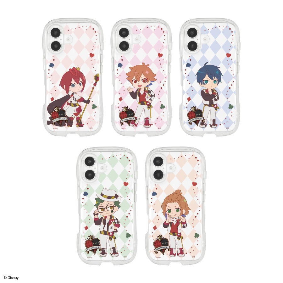 2026年1月下旬発売予定　ディズニー ツイステッドワンダーランド iPhone16 対応 3way クリスタルクリアケース
