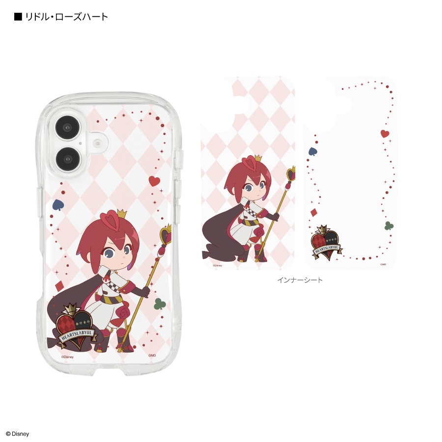 2026年1月下旬発売予定　ディズニー ツイステッドワンダーランド iPhone16 対応 3way クリスタルクリアケース