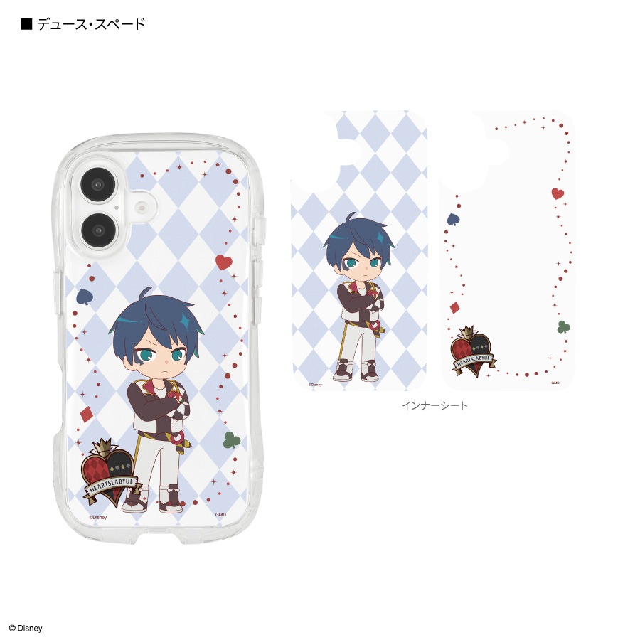 2026年1月下旬発売予定　ディズニー ツイステッドワンダーランド iPhone16 対応 3way クリスタルクリアケース
