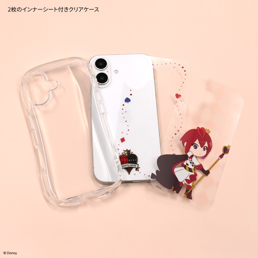 2026年1月下旬発売予定　ディズニー ツイステッドワンダーランド iPhone16 対応 3way クリスタルクリアケース
