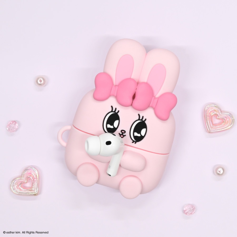 AirPods Pro ＋ エスターバニーケース セット Esther Bunny AirPods Pro 3 対応 シリコンケース | あ行,エスター