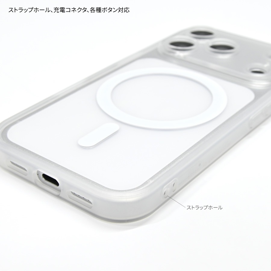 IIIIfit プランプフレーム iPhone18 Pro / 17 Pro MagSafe 対応 ケース