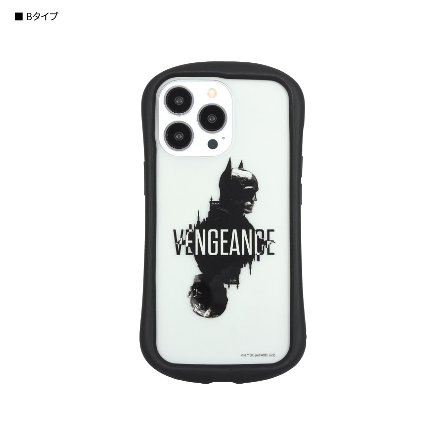 THE BATMAN ／ iPhone13 Pro 対応ハイブリッドクリアケース