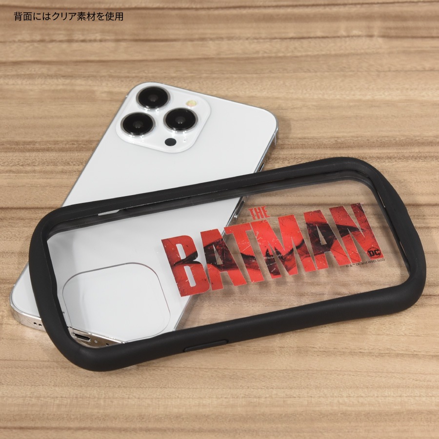 THE BATMAN ／ iPhone13 Pro 対応ハイブリッドクリアケース